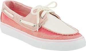 Sperry Top-Sider Women's Biscayne,Pink/Rose/White Canvas,US 7.5 M