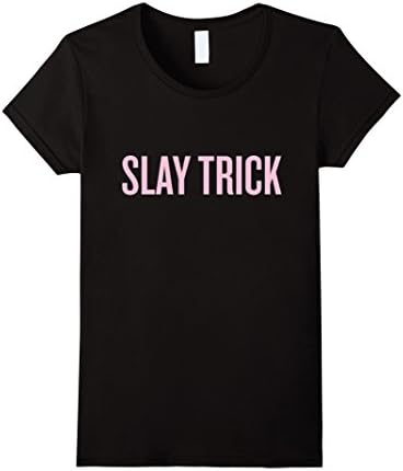 Women's Slay Trick T-shirt Large Black