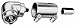 Milwaukee Electric Tool 48-06-2871 - Right Angle Drive Attachment - For Use With: 0234-6, 0244-1, 1001-1, 1007-1, 1101-1, 1107-6, 1250-1