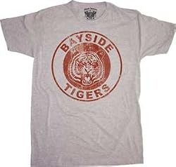 Saved by the Bell Bayside Tigers Gray T-shirt Tee