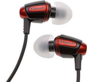 Klipsch ProMedia In-Ear Premium Noise-Isolating Gaming Headphones with Mic (Black/Red)