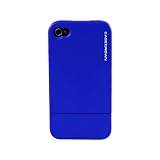 CaseCrown Apple iPhone 4 4G Polycarbonate GLIDER Case (Blue Sapphire)