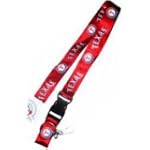Texas Rangers Red Lanyard