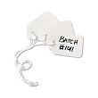 Avery White Marking Tags, Strung, 1.90 x 1.25-Inches, Pack of 1000 (12203)