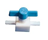 フッ素樹脂製二方コック016.702.2 /5-5369-12
