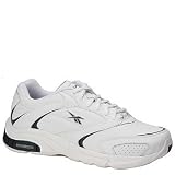  : Reebok Men's Walk Steady Walking Shoe,White,8 4E