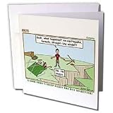 Rich Diesslin KNOTS Scout Cartoons - Knots Camping - A Good Nights Sleep and Snoring - Greeting Cards-12 Greeting Cards with envelopes