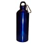 Blue 20 oz. Stainless Steel Reusable Water Bottle w/ hiking clip