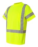 ML Kishigo-ANSI/ISEA Class 3 S/Sleeve T-Shirt with pocket 9118