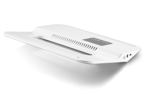 Choiix Mini Air-Through Station d'accueil pour ordinateur portable avec hub 4 ports USB et ventilateur