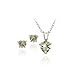 Sterling Silver 1.9ct TGW Green Amethyst Heart title=