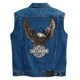 H-DMen'sEagleDenimVest-XL-99015-07VM/002L