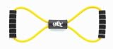 Fitness by Cathe Latex Figure 8 Toning Tubes with DVD (Yellow / Light)