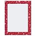Holiday Stationery Red Flakes 8-1/2x11 100/pkg