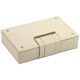 Wolf Designs 314053 Torino Cream Travel Jewel Box