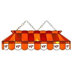 NCAA Virginia Tech Hokies 40 Tiffany Style Pool Table Lamp