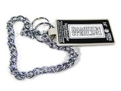Hamilton Medium Choke Chain Dog Collar, 14" - C2514A