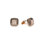Eve's Addiction Bali Style Vermeil Cufflinks- CLEARANCE ITEM- FINAL SALE