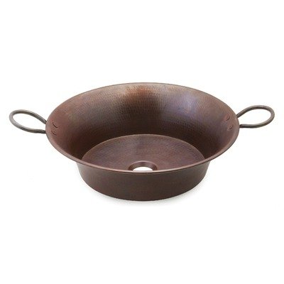 Miners Vessel Round Hand Copper Sink