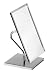 Premier Housewares Large Rectangle Free Standing Adjustable Mirror on Chrome Base