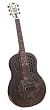 Regal Tricone Metal-Body Guitar (Powdercoated, Texas Tea Black)