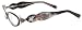 Authentic Ed Hardy Eyeglasses EHO709 Color BLACK CRYSTAL