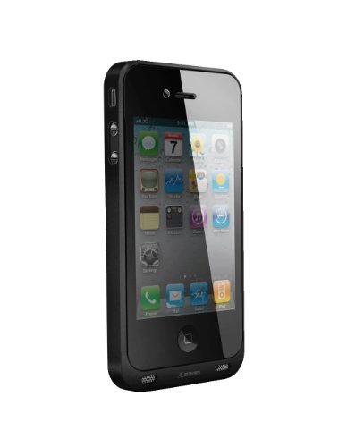 Tursion High Quality 1600 mAh External Battery Pack Portable Power Bank Case Charger with FM Transmitter For Apple iPhone 4S iPhone 4 (AT&T and Verizon)