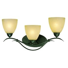 Thomas Lighting SL767363 3 Light Limestone MultiLight Bathroom