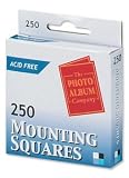 Photo Mounting Squares White Pk250