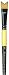 Black Gold Whales Tail Brush - Size 1/2