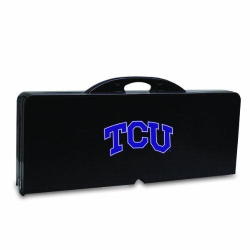 NCAA Texas Christian Horned Frogs Portable Folding Picnic Table with Seating for Four
