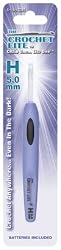 Crochet Lite Crochet Hooks-Size H 5.0mm Lavender