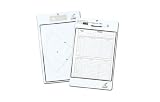 CHAMPRO SPORTS® Baseball/Softball Coach's Board - Dry Erase. With Eraser & Marker. A091