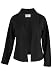 Avenue Plus Size Ribbed Edge Knit Shrug (BLACK,22/24)