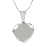 Sterling Silver Heart Locket Necklace