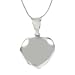 Sterling Silver Heart Locket Necklace