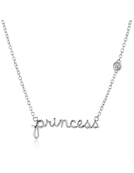 Shy by Sydney Evan Princess Diamond Bezel Necklace, 16.75"