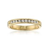 .25 ct. t.w. Diamond Wedding Ring In 14kt Yellow Gold