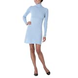 Isaac Mizrahi for Target Cashmere Turtleneck Dress - Blue Spangle