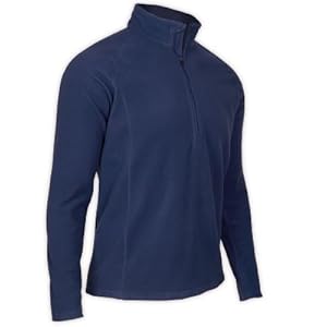 Eastern Mountain Sports Ems Men's Coldsnap Microfleece 1/4 Zip L Navy