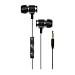 Macally TUNEPALPRO Hi-Fi Premium Earphones with Remote & Mic for iPhone, iPod and iPad