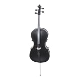 Cecilio 4/4 Sized Full Cello- Black