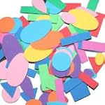 Foam Geometric Shapes 200 Pieces