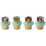 12 Jake & the Neverland Pirates Cupcake Cake Rings Party Favors