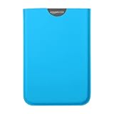 OCTOVO PU Sleeve Case for Kindle (Fits Kindle Keyboard) - Bright Cerulean Blue