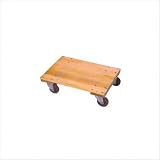 Wesco Mfg. 272063/272064/272065/272066 Solid Platform Wood Dolly with 4 Casters Dimensions: 36 x 24
