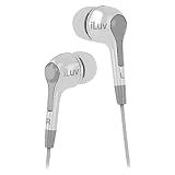 iLuv iEP222WHT Cafe Nites In-Ear Earphones - Compact Stereo - White