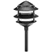 Malibu Low Voltage Premium Cast Metal Three Tier 11-Watt Landscape Light, Black #CL191