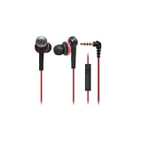 audio-technica iPod/iPhone/iPad専用インナーイヤーヘッドホン ブラックレッド ATH-CKS55i BRD