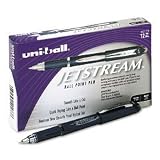 Rollerball Pen, Gel, JetStream, .7Mm, Black SAN40173